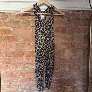 Leopard Print Girl’s Jumpsuit
